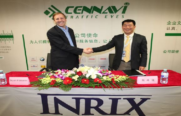 澳门网上赌彩网与INRIX将联手在中国提供实时交通服务